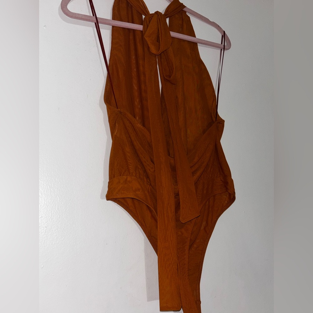 Zara bodysuit Rust Orange - Picture 2 of 2